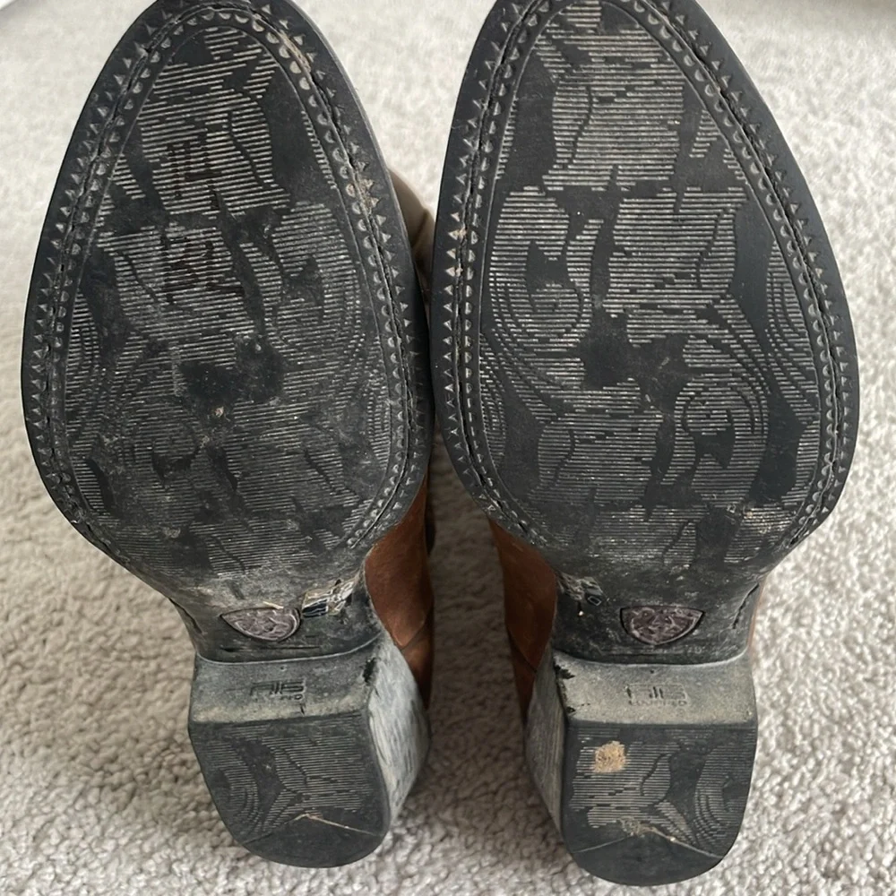 Ariat Women's Heritage R Toe Western Boot, Brown - Size 7.5 - Picture 3 of 5